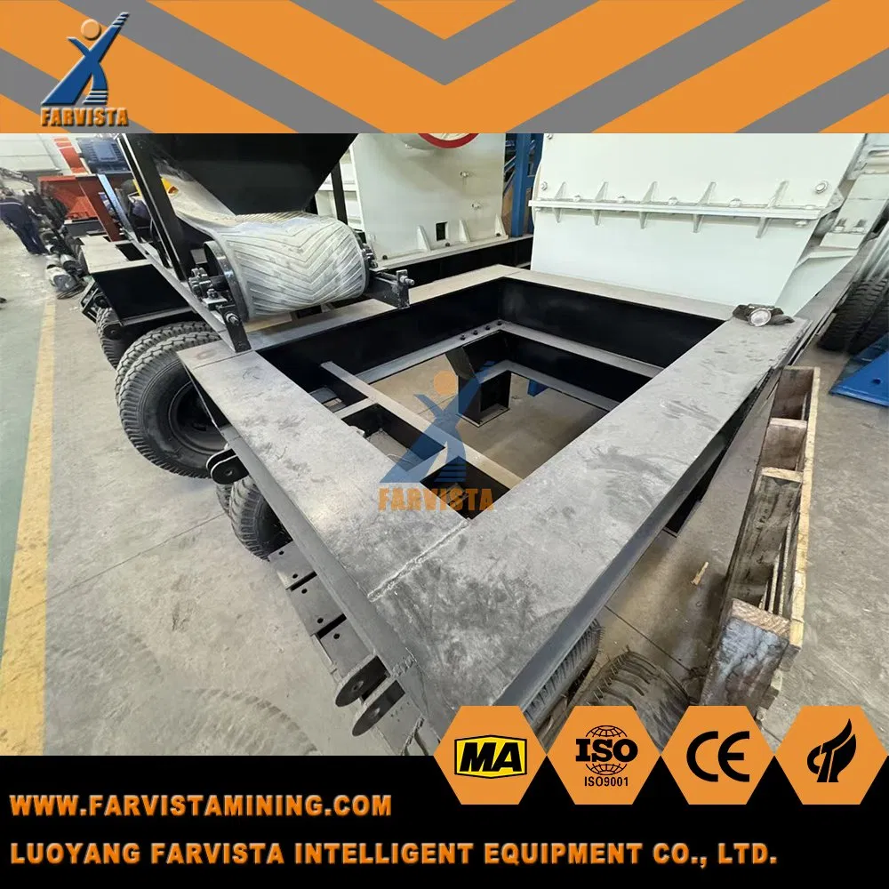 Complete Tire-Type Hammer Crushing Equipment Including Feeding and Conveying System for Aggregate Processing