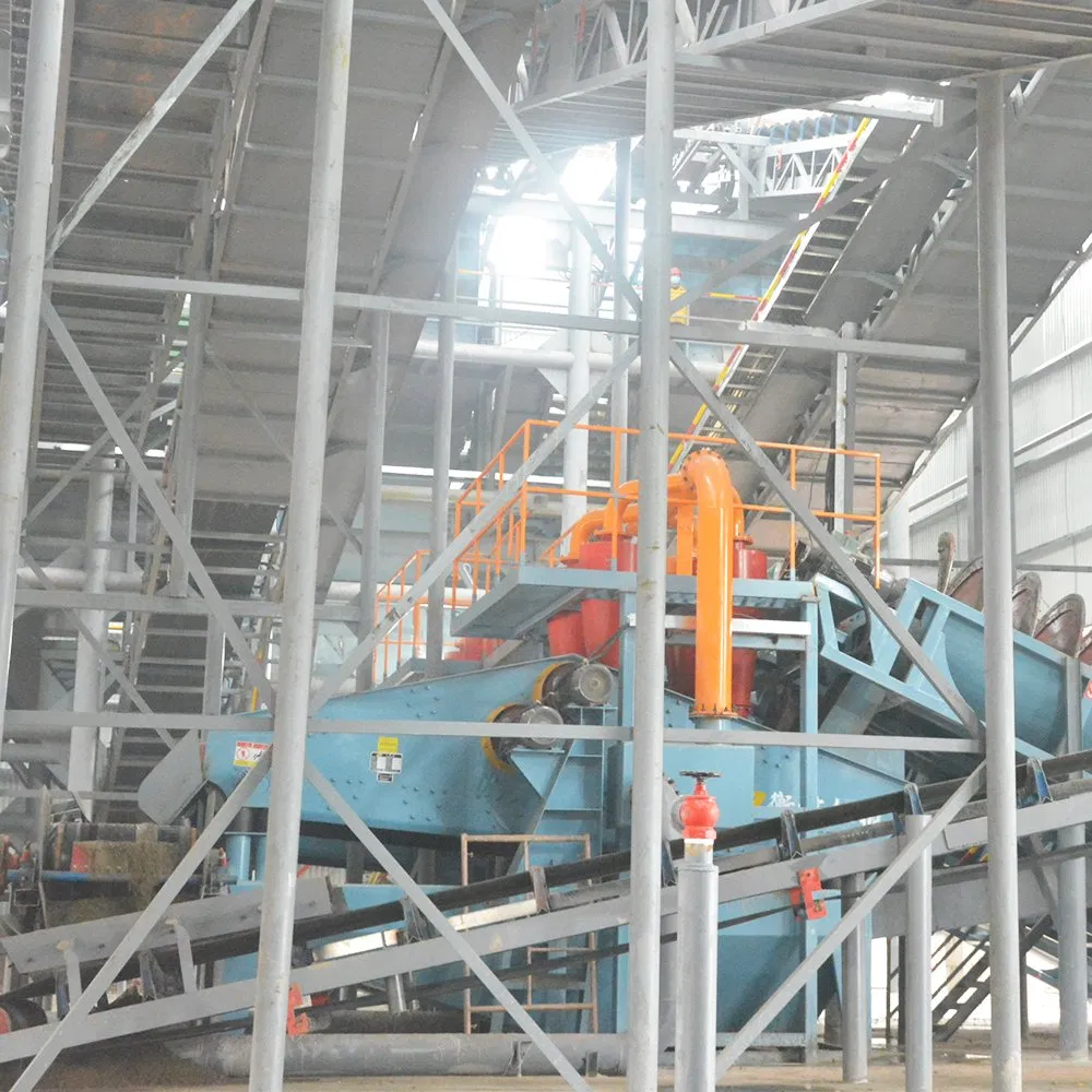 Mining Slurry Dewatering System with Hydrocyclone Cluster and Vibrating Dewatering Screen