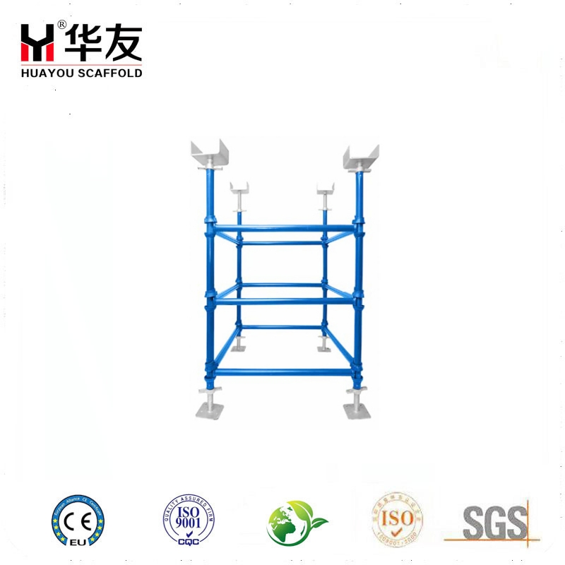 Construction Steel Scaffolding System Types of Cuplock Scaffolding Accessories for Sale