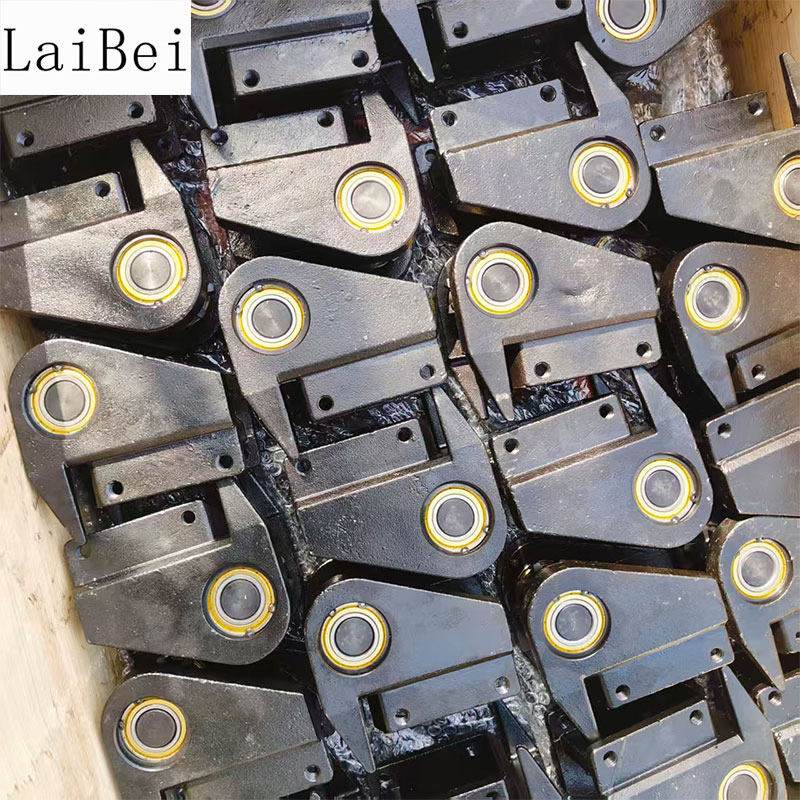 The 12A Heavy-Duty Chain Conveyor Can Bear a Maximum Load of 3 Tons and Is Specially Designed for Three-Dimensional Warehouses