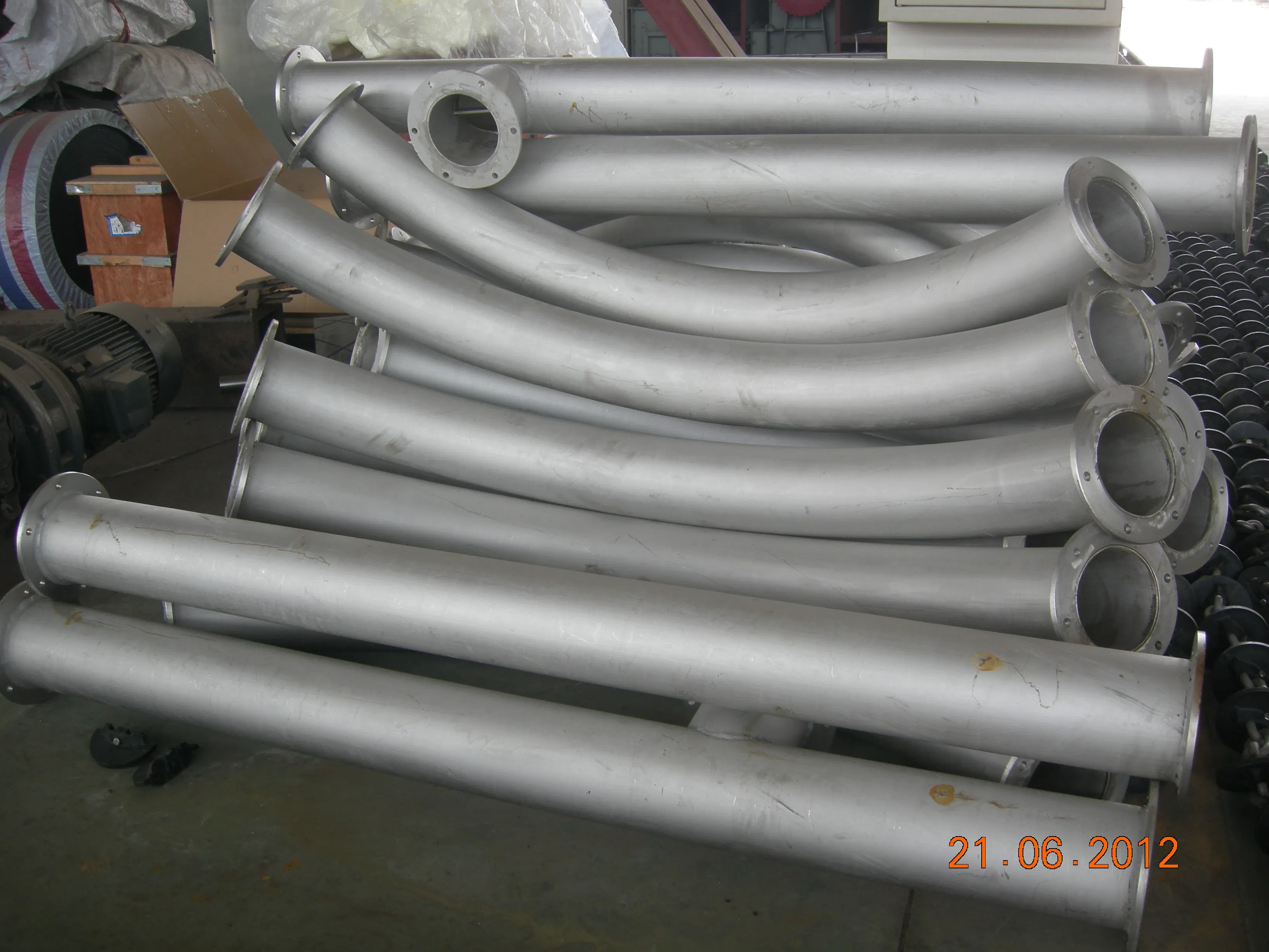 Tube Chain Conveying System for Optimized Bulk Material Transport