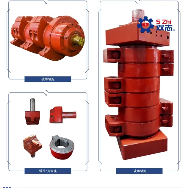 Broken shaft assembly