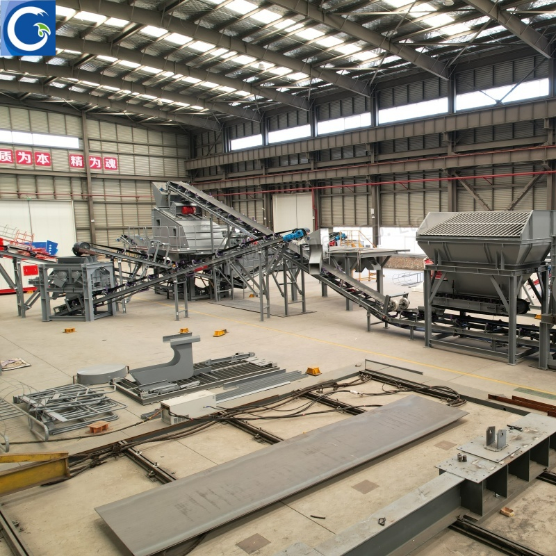 Rap Curshing and Screening System Stationary Crusher