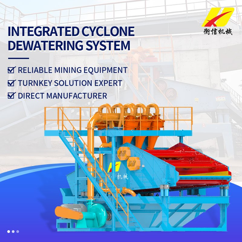 Advanced Sand Recycling System for Efficient Hydrocyclone Processing