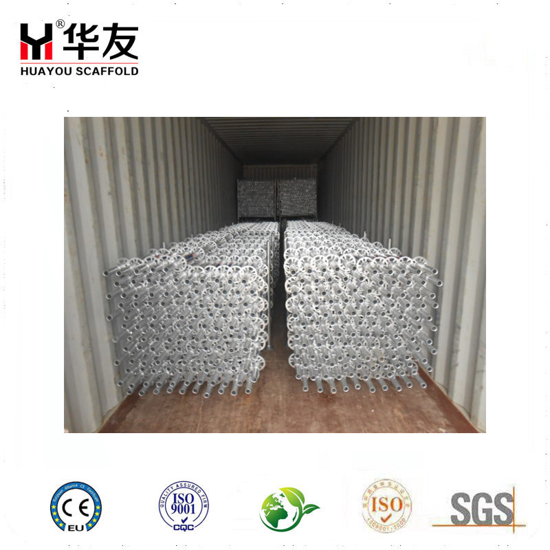 HDG Galvanized Mobile Scaffolding Ringlock Scaffolding System with SGS Certificated