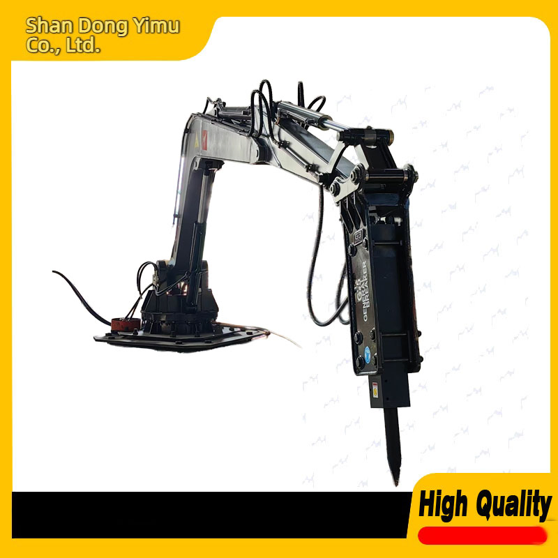 Industrial Mining Hydraulic Breaker Boom Pedestal Type