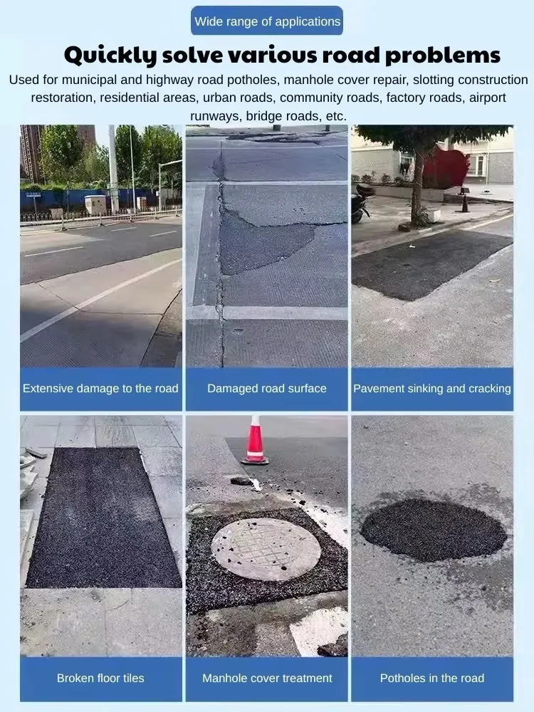 Cold Patch Asphalt Banner