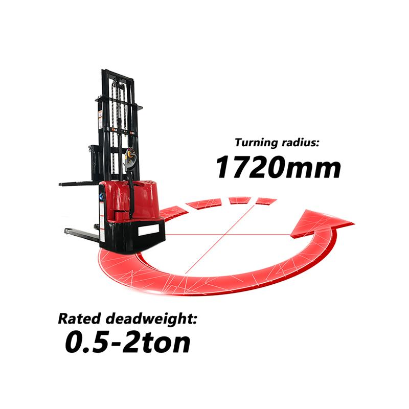 CE Electric Pallet Stacker 1 Ton Lifting Equipment