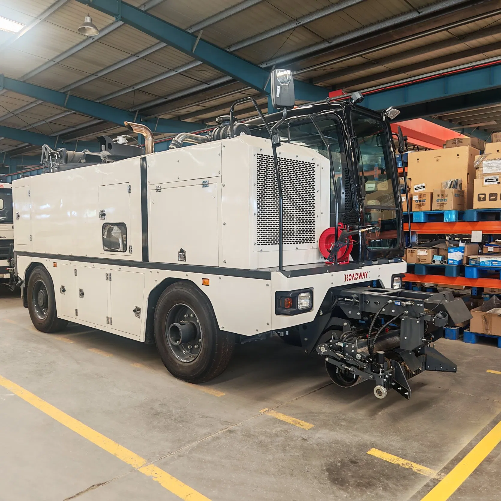 Mobile Hot Recycle Pothole Patcher with Heating System