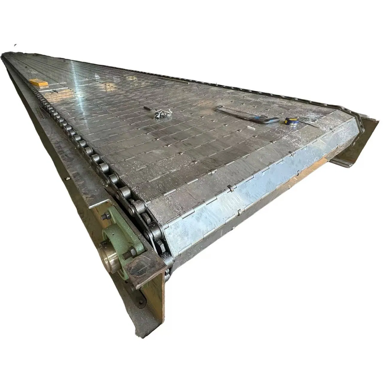 Industrial Belt Conveyor Heavy Duty Chain Plate Conveyor for Efficient Material Handling