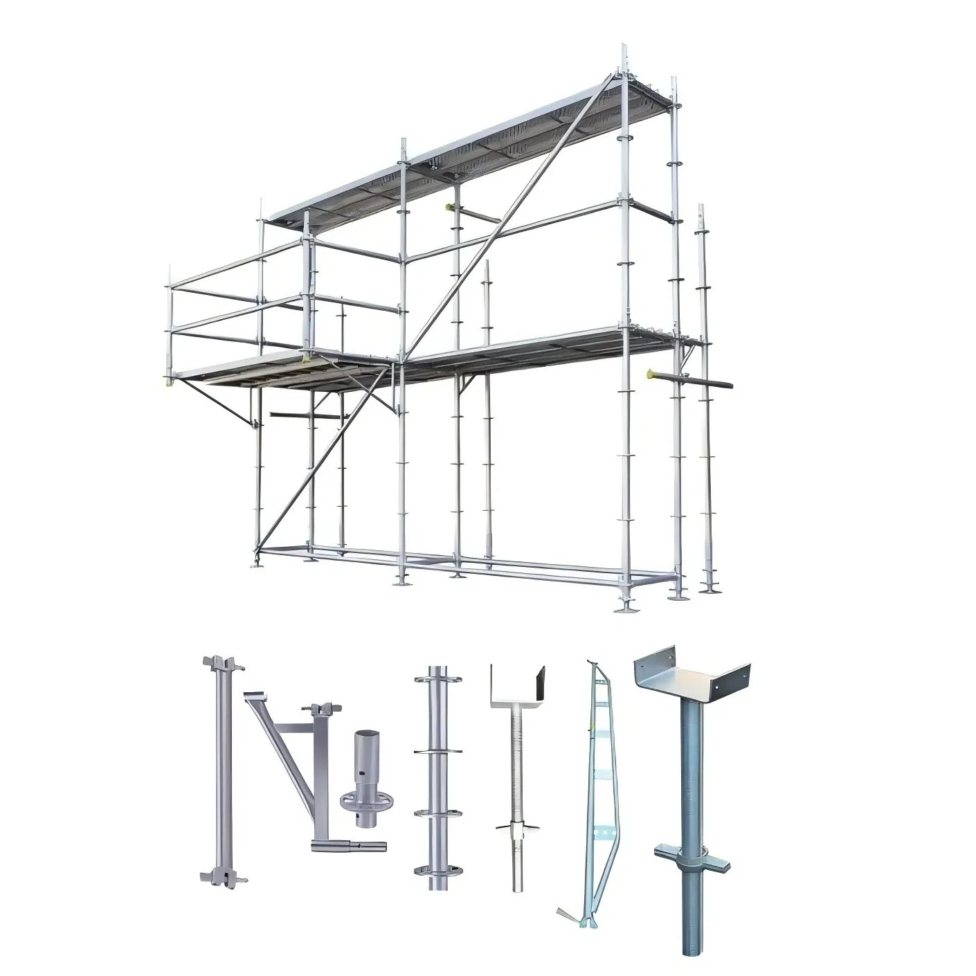 High-Strength Q235 Q345 Ring Lock Scaffolding System for Heavy Loads