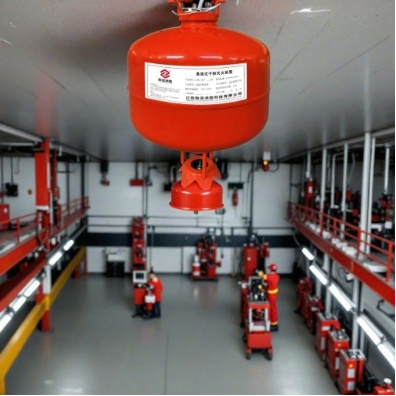 Non-Pressurized Dry Powder Automatic Fire Suppression System for Industrial Workshops with SGS Tested Quality