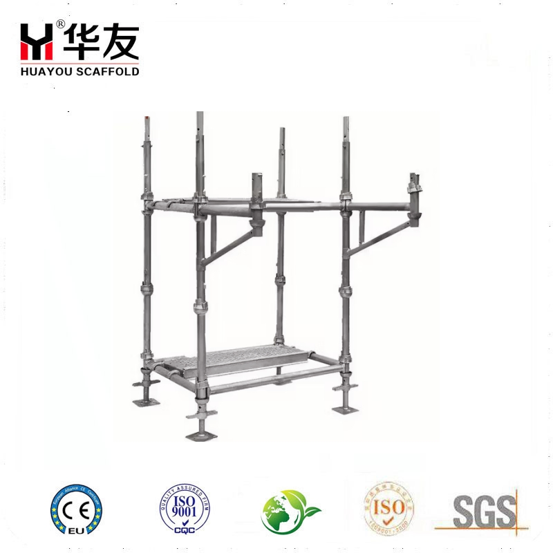 Construction Steel Scaffolding System Types of Cuplock Scaffolding Accessories for Sale
