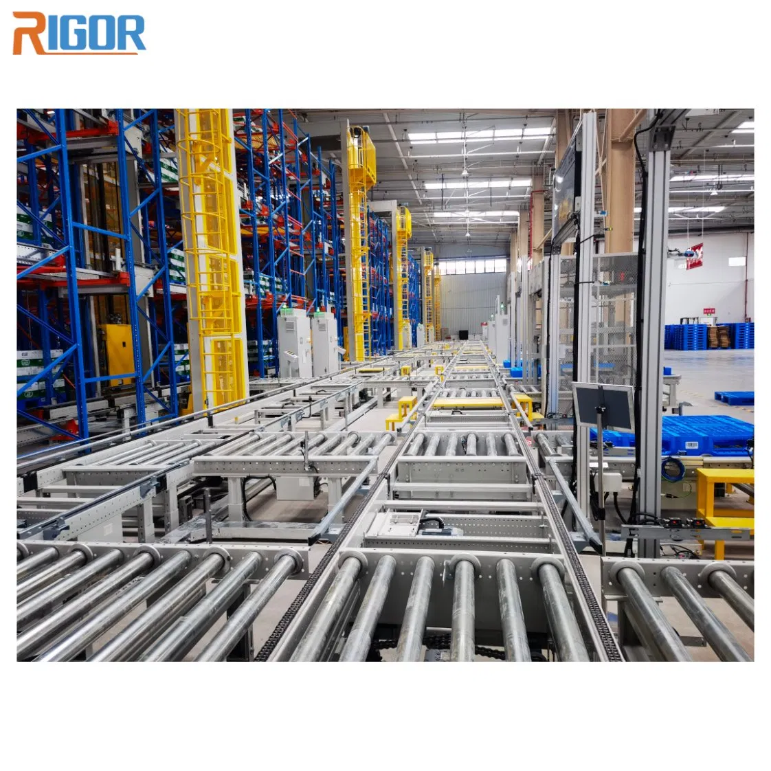 2pgz OEM Factory Directly Automatic Conveying Line Innovation Customized Motorised Roller Conveyor Heavy Duty 1500kg China Machine Conveyor