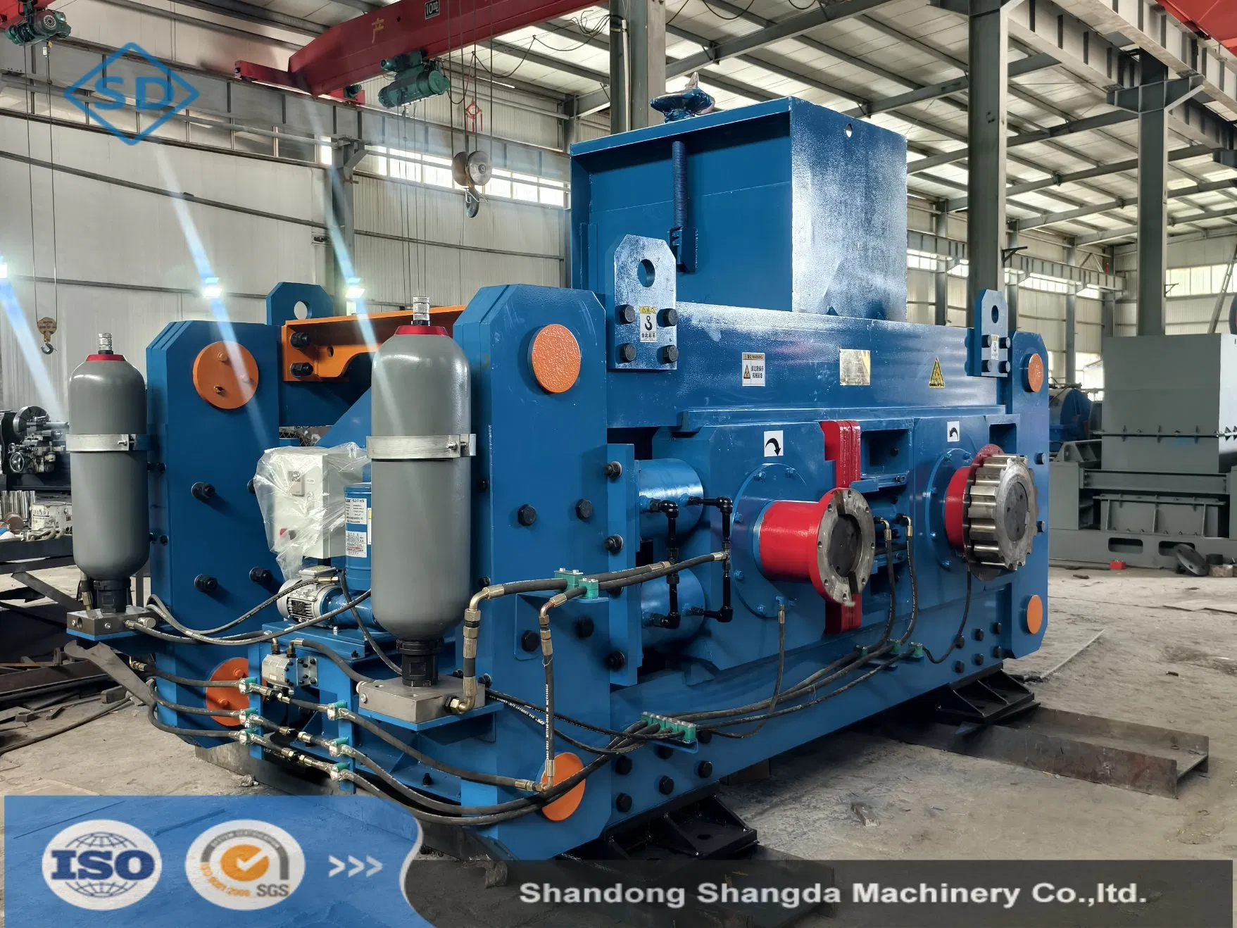 High Efficiency Roll Crusher - Anti-Block System for Mining and Quarry Plants