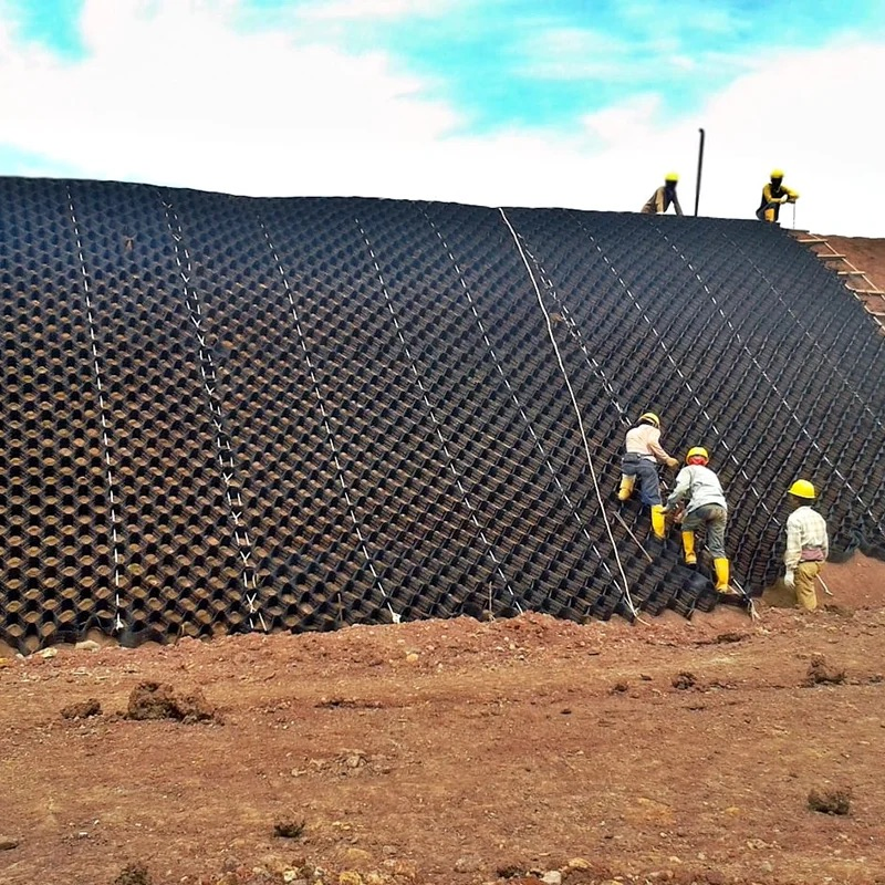 Factory Price Plastic HDPE Geocelda Geocell Cellular Confinement System Erosion Control for Construction and Slope Protection