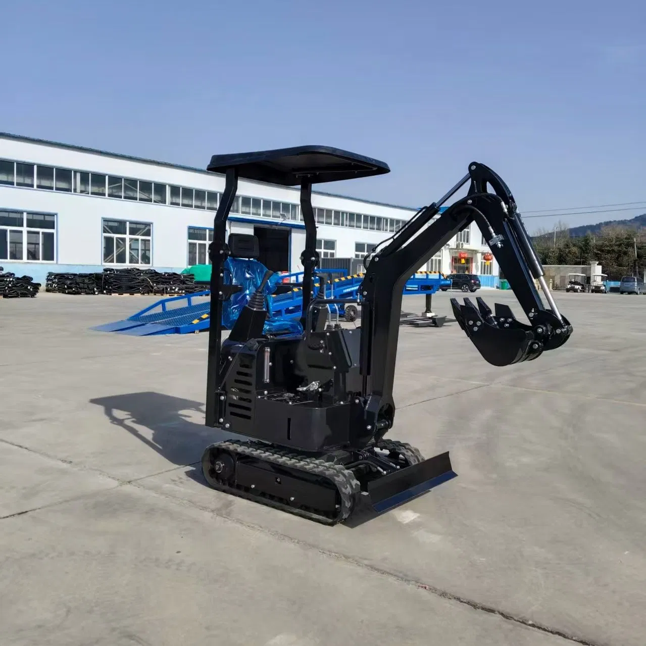 1ton 1.8ton 2ton Compact Hydraulic Crawler Mini Excavator Efficient for Small-Scale Construction Urban/Residential Excavation/Rough Terrain