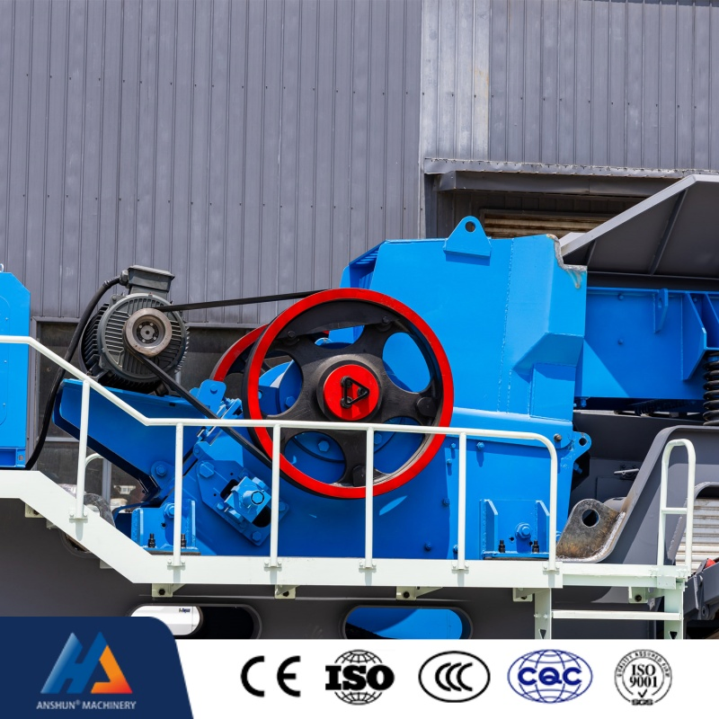 Gold Ore Mining Aggregates Crawler Mobile Crushing Unit Crushing System