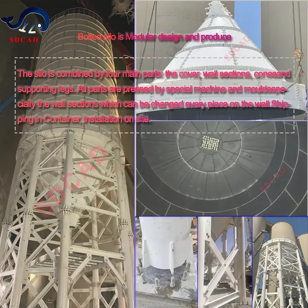 Cement Silo Detail 3