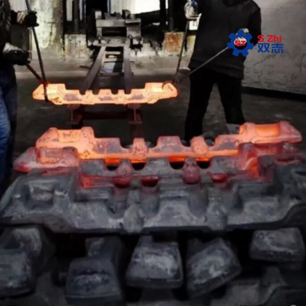 Forging plate scraper