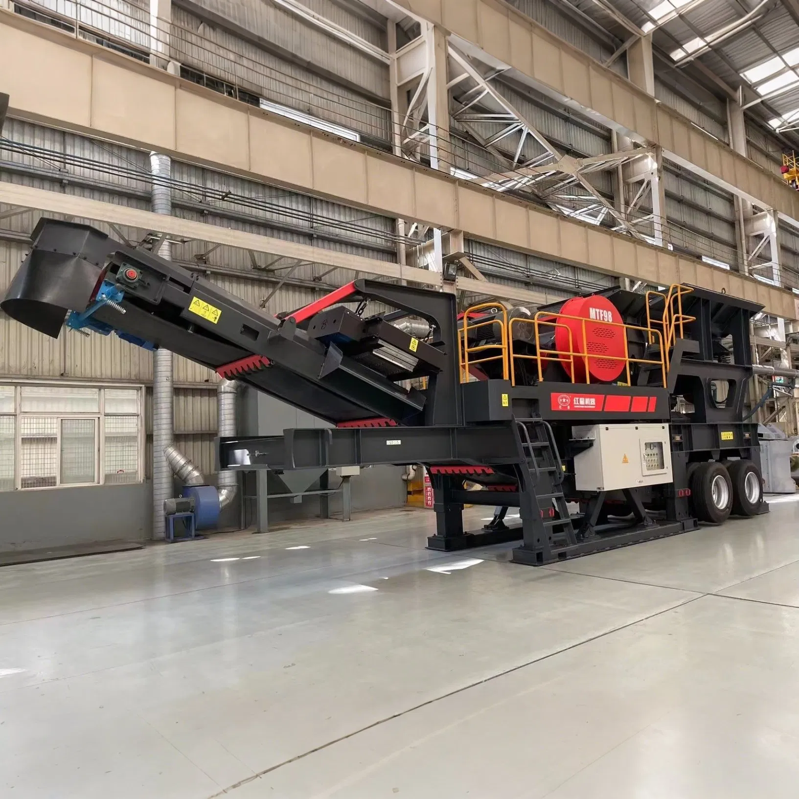 Efficient Rock Breaking Machine Crawler Mounted System Export Quality Standard