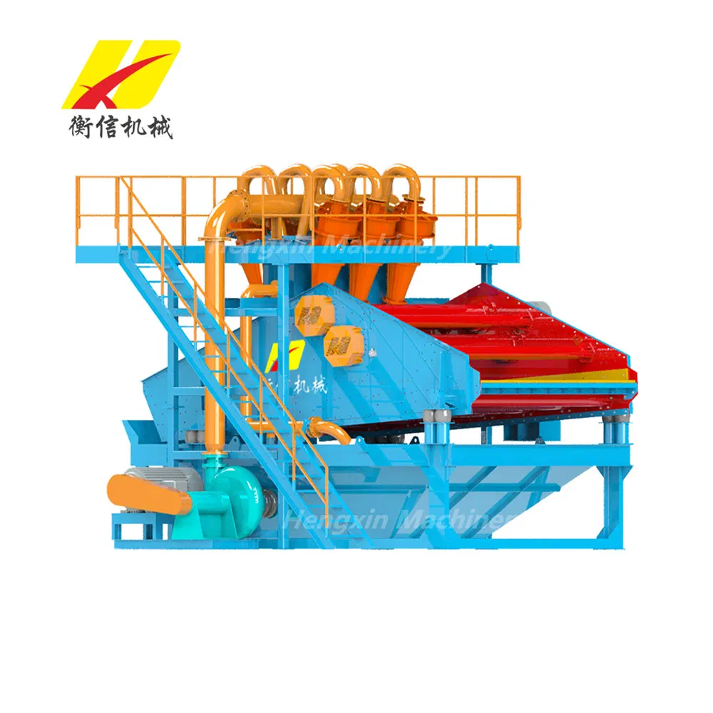 High Recovery Fine Sand Recovery System Integrated Cyclone Dewatering System