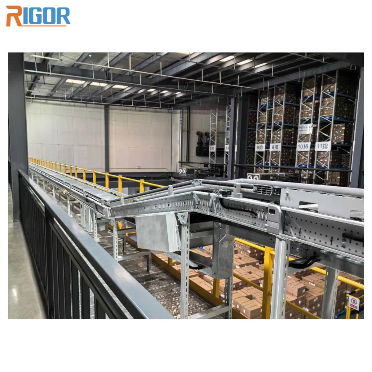 Industrial Belt Conveyor Automated Conveyor System Material Handling Belt Conveyor System