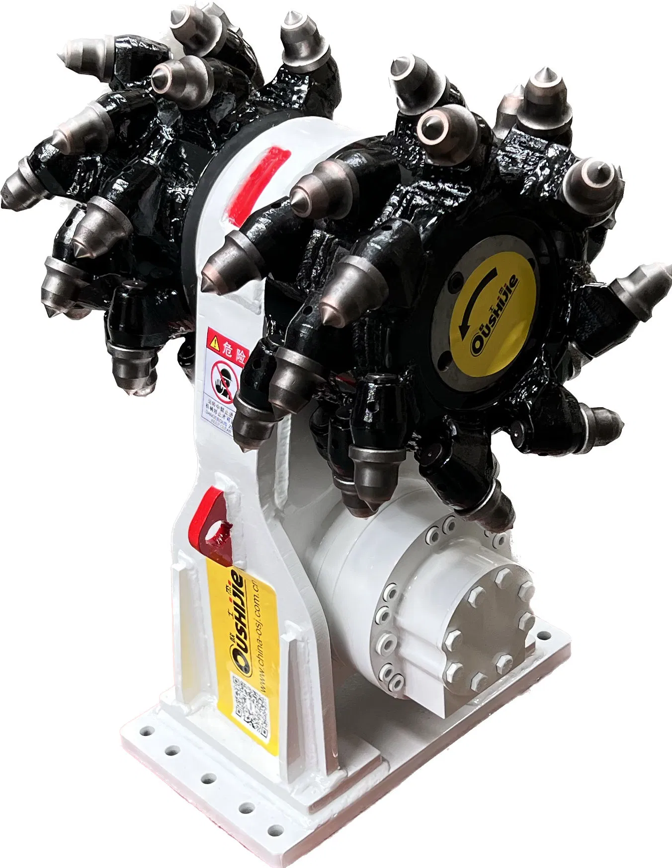 Drum Cutter Attachment for Efficient Excavation