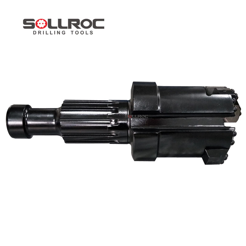 Sollroc Sample Structure Eccentric Casing System for Rock Drilling
