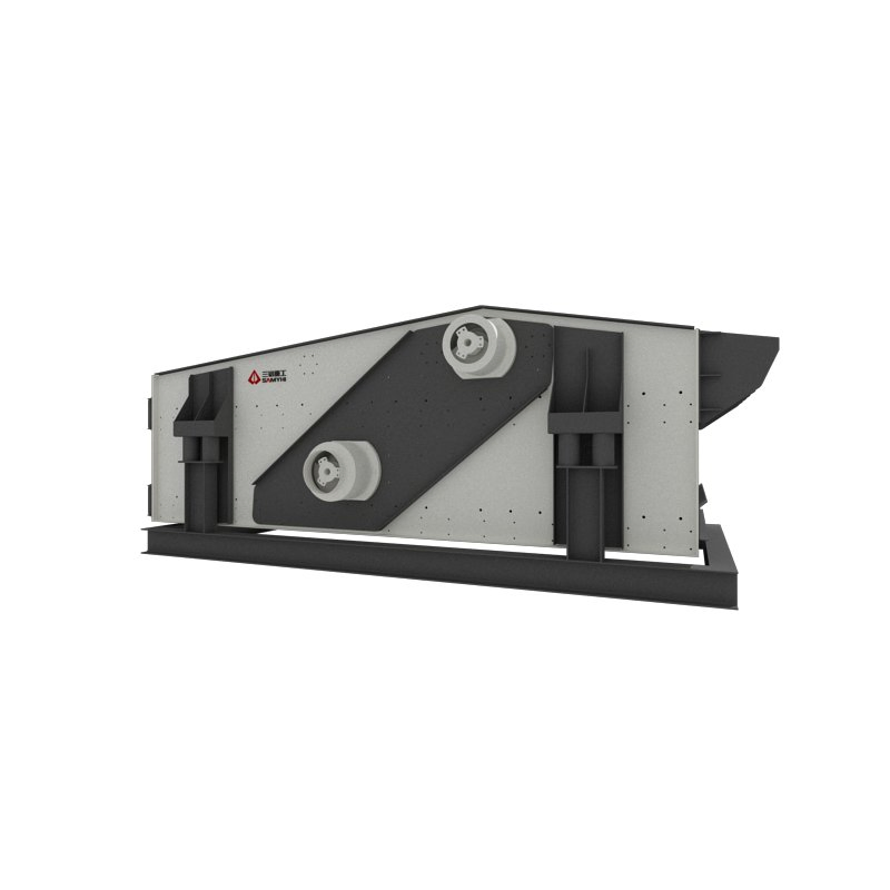 Safe and Reliable Adjustable Speed Low Power Dissipation Horizontal Vibrating Screen with Simple Structure for Mineral Processing Building Materials