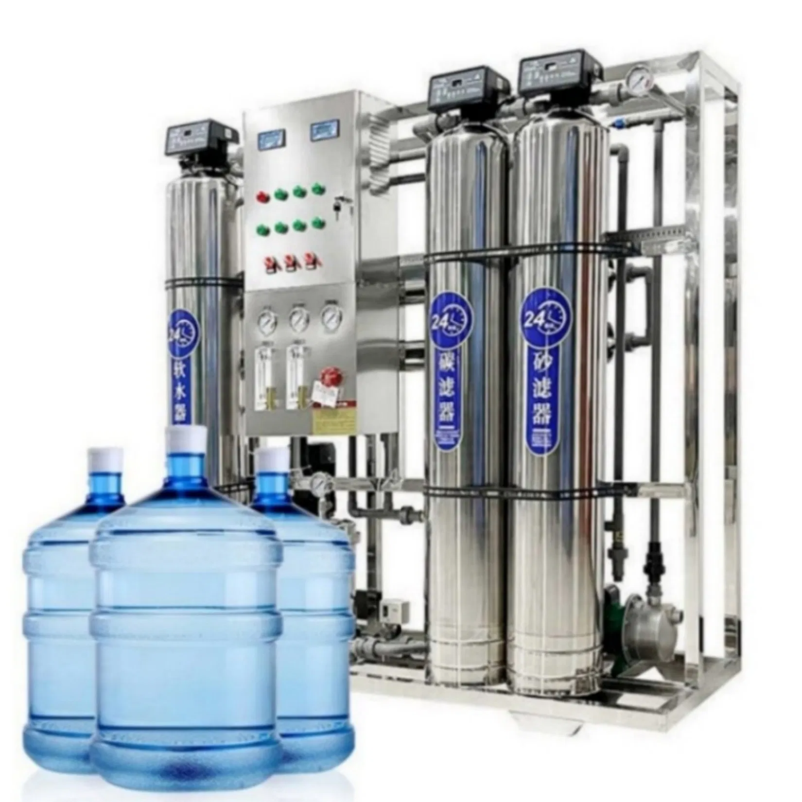 High Efficiency Reverse Osmosis Desalination System for Mining Camps