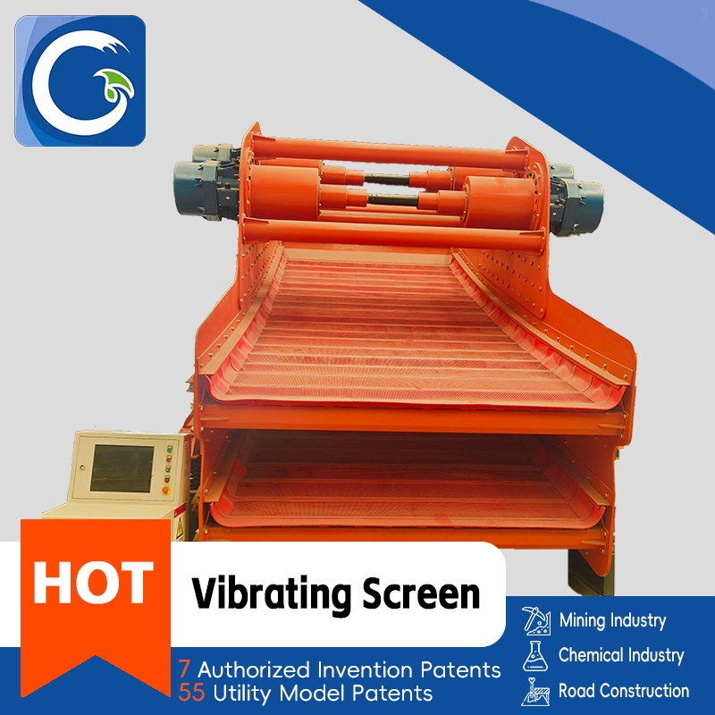 Heavy-Duty Industrial Linear Mining Mineral Rock Vibrating Sieve Screen for Mining Applications