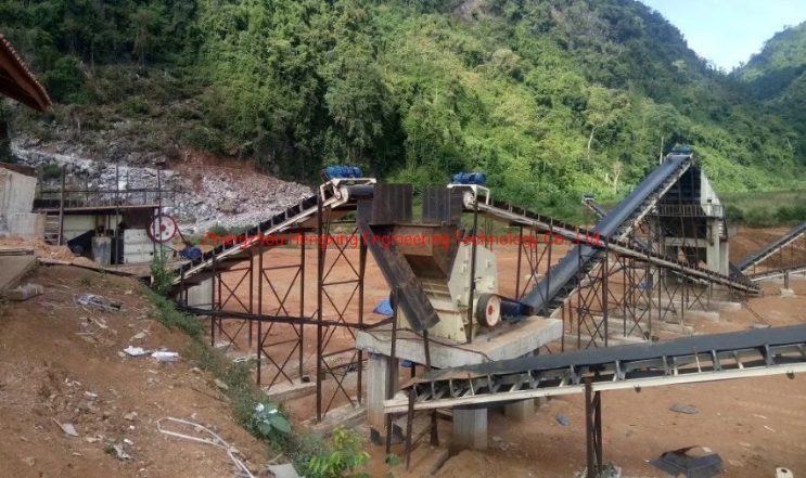 80-100tph Jaw &amp; Cone Crushing Plant Have Crushing and Screening System