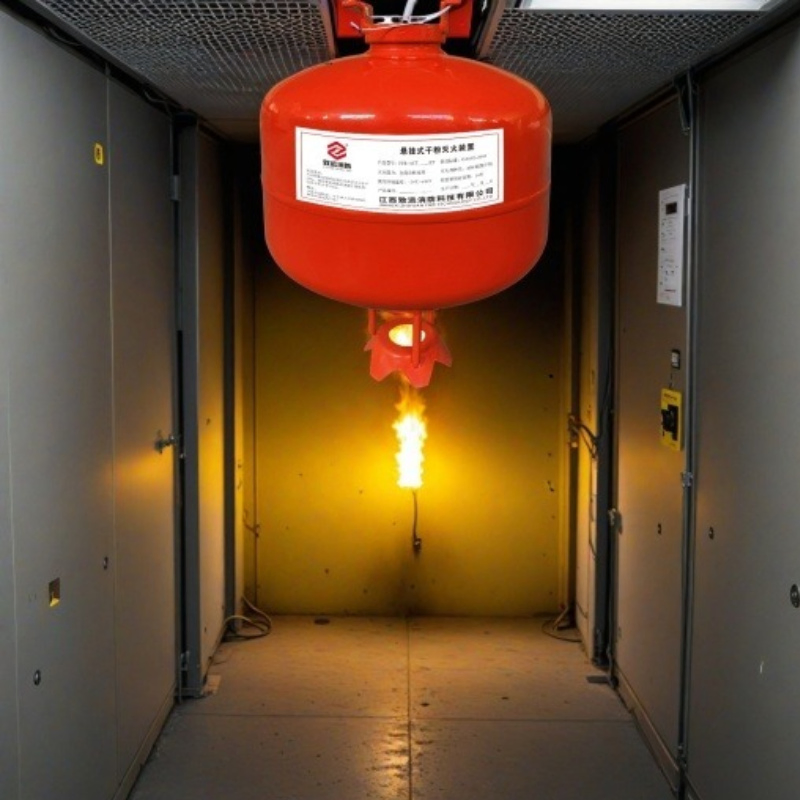 Non-Pressurized Dry Powder Automatic Fire Suppression System for Industrial Workshops with SGS Tested Quality