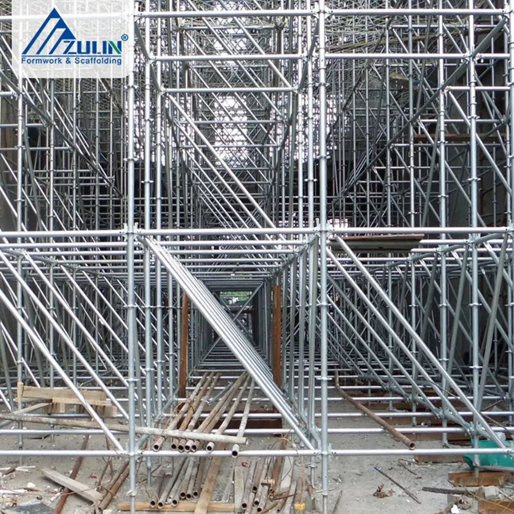 Building Material Steel Construction Base Jack Used Kwikstage Scaffolds Gerust Scaffolding System Manufacture