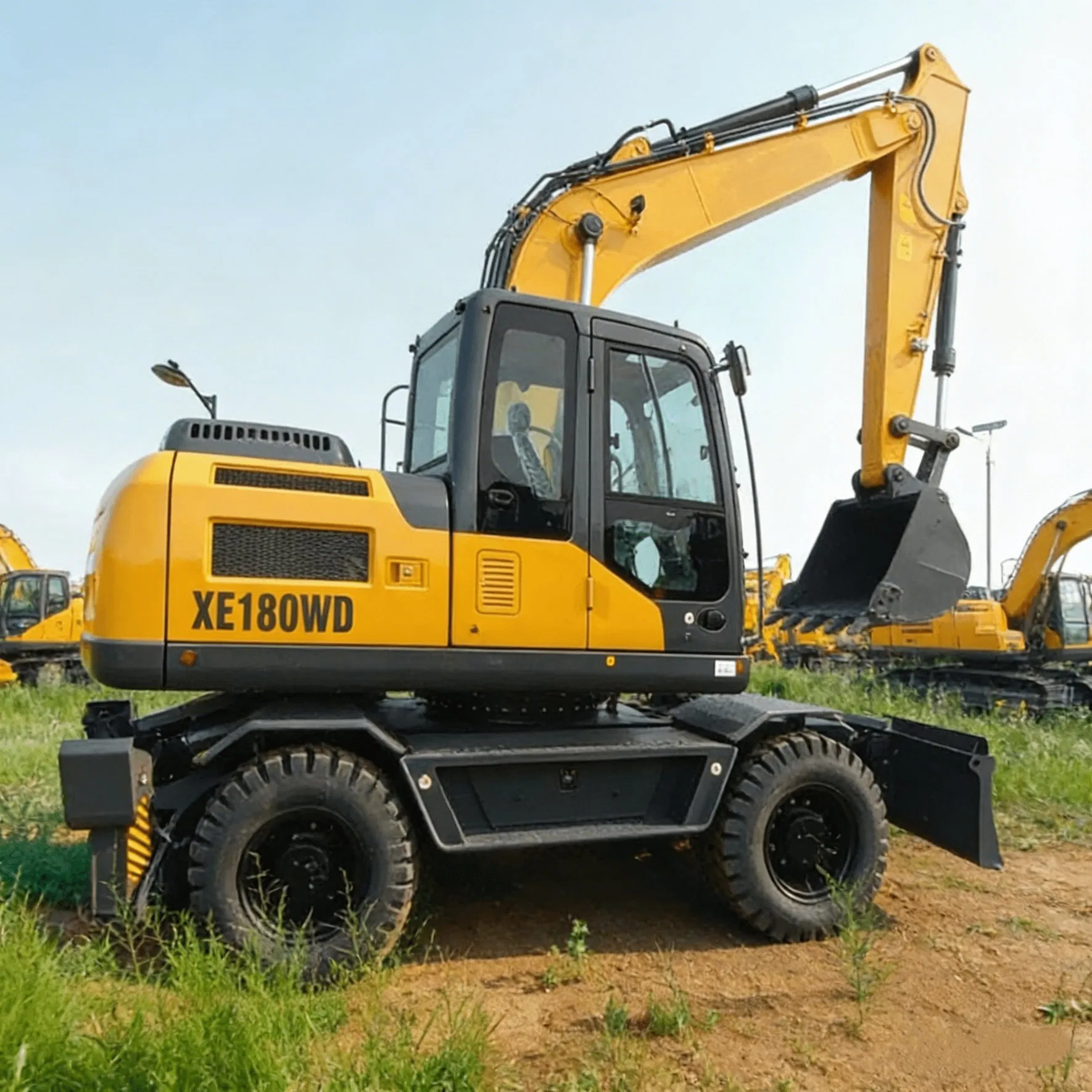 Xe180wd Wheel Excavator with Certification