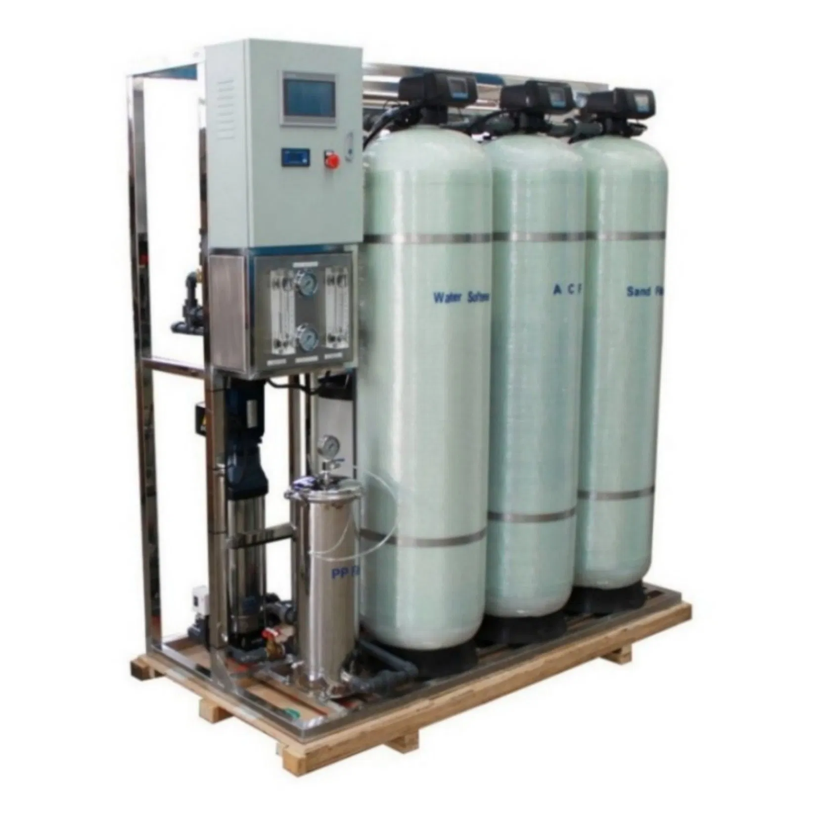 High Efficiency Reverse Osmosis Desalination System for Mining Camps