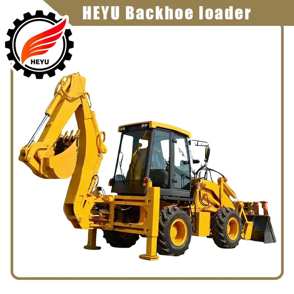 Powerful Backhoe Loader Hy-388 Ideal for Construction and Excavation Tasks Backhoe Loader Versatile Backhoe Loade Loader Backhoe Combo