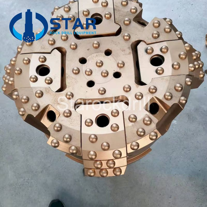 Slide Block Guide Concentric Reaming Casing System Drill Bit for Geothermal Wells, Water Wells and Small-to-Medium-Sized Grouting Holes