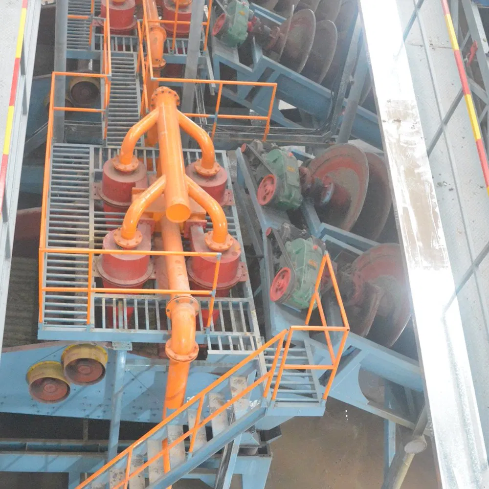 Mining Slurry Dewatering System with Hydrocyclone Cluster and Vibrating Dewatering Screen