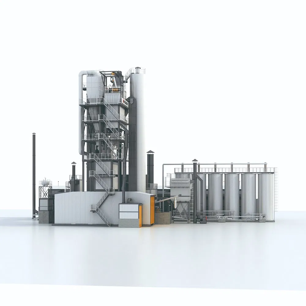 Urban Road Asphalt Mixing System with Energy-Saving Design