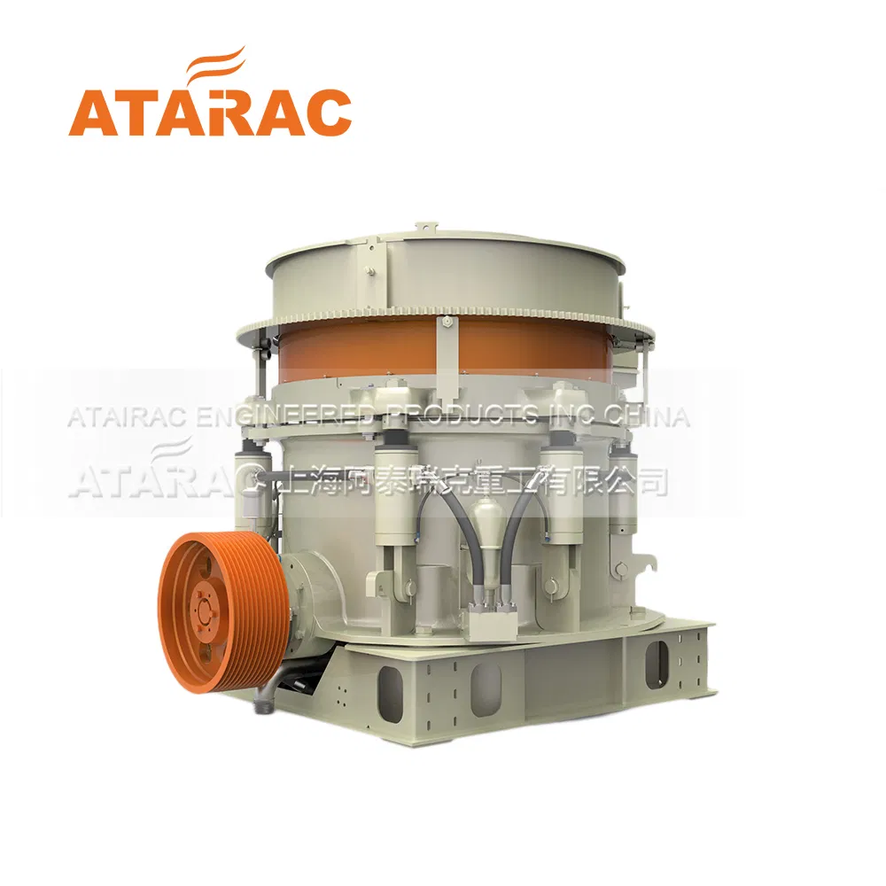 High-Output Cone Crushing System with Reduced Idle Power Loss