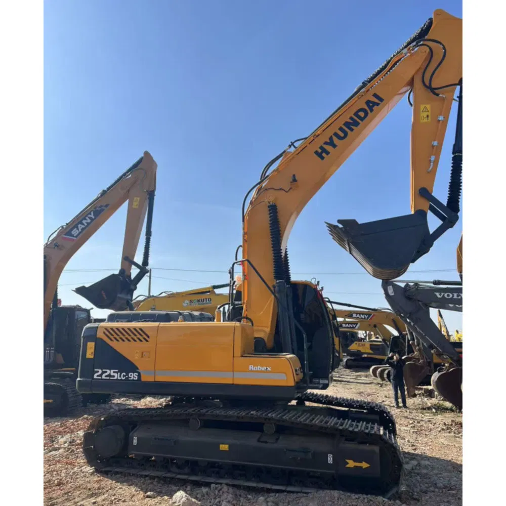 Sturdy Structure Used Crawler Excavator Heavy Earth Excavator for Canal Excavation
