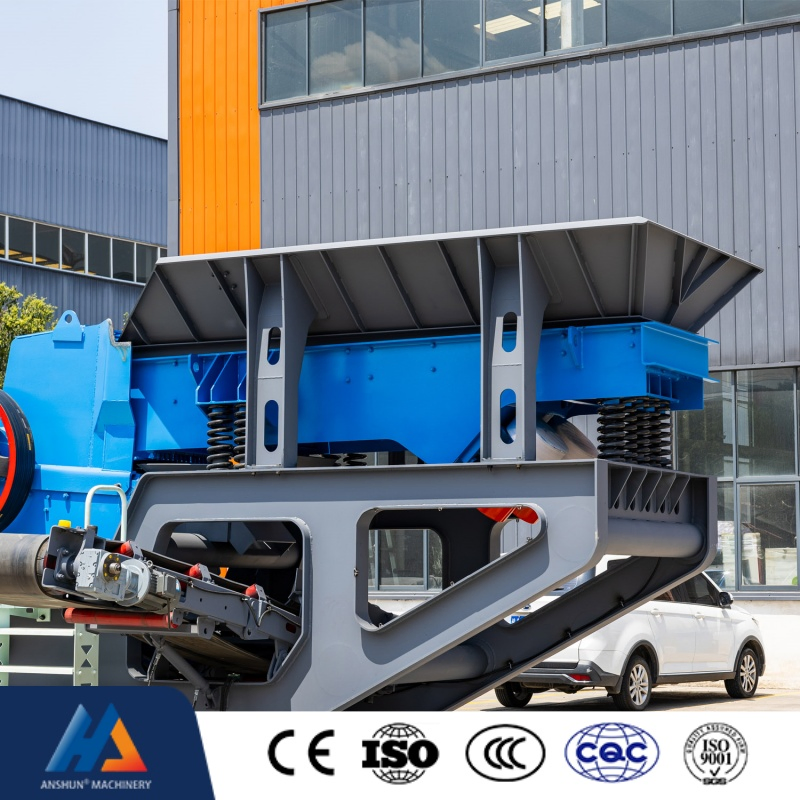 Gold Ore Mining Aggregates Crawler Mobile Crushing Unit Crushing System