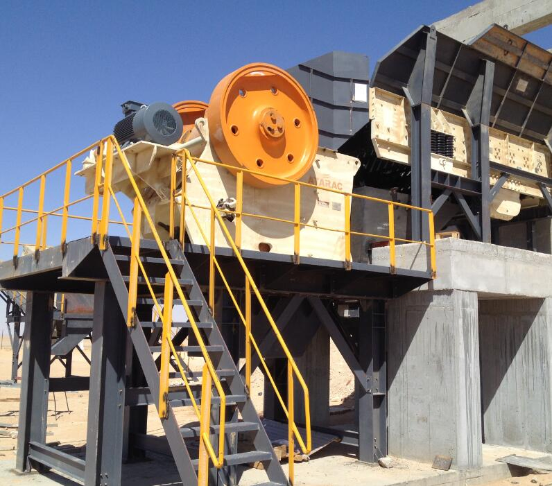 Modular Jaw Crusher System for Rapid on-Site Assembly