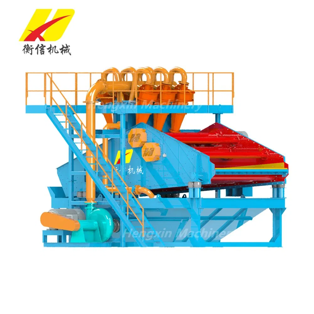 Energy Saving Fine Sand Recovery System Integrated Cyclone Dewatering System