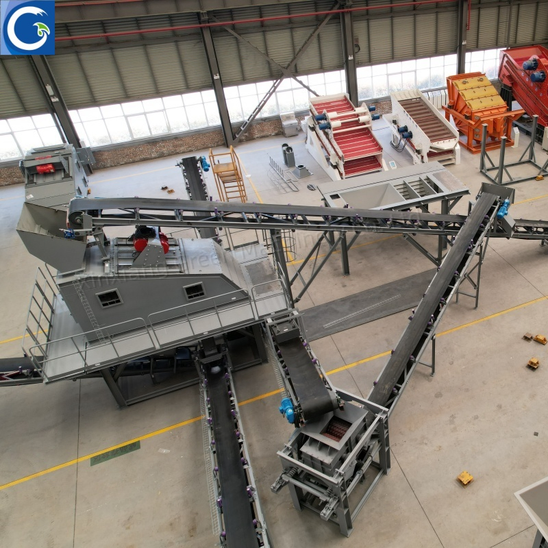 Rap Curshing and Screening System Stationary Crusher