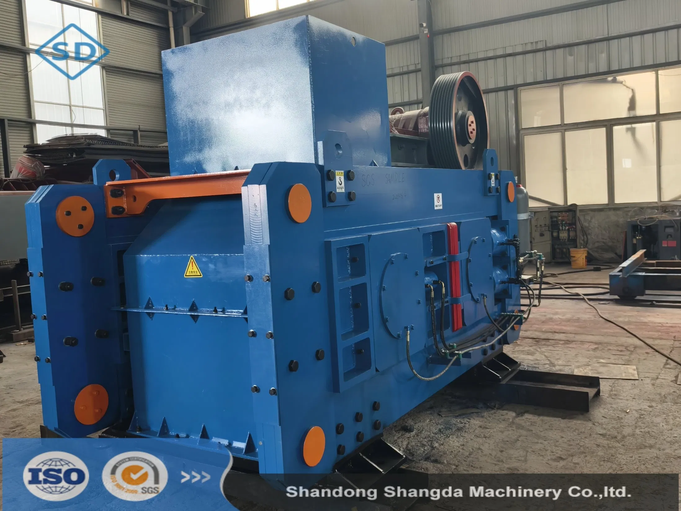 High Efficiency Roll Crusher - Anti-Block System for Mining and Quarry Plants