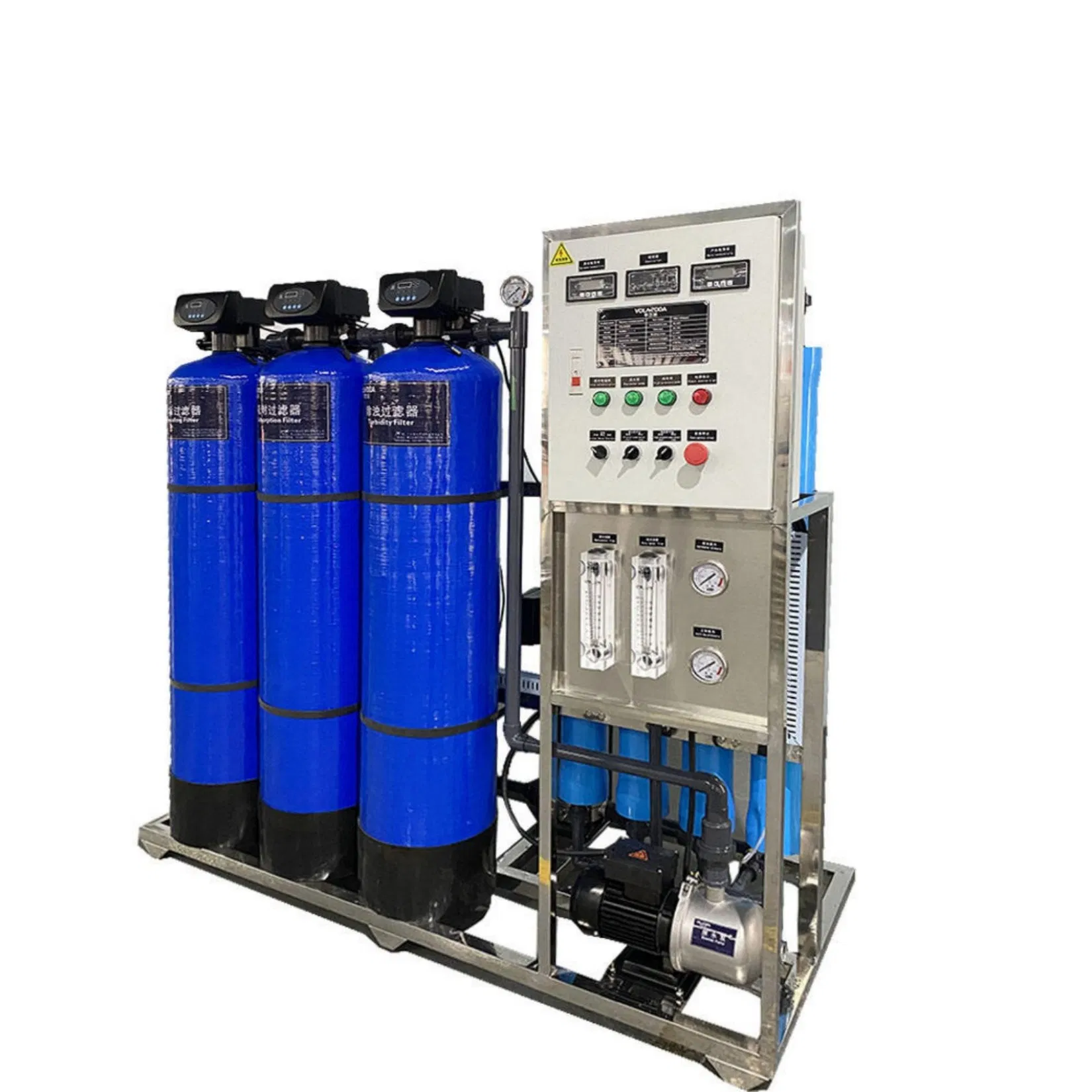 High Efficiency Reverse Osmosis Desalination System for Mining Camps