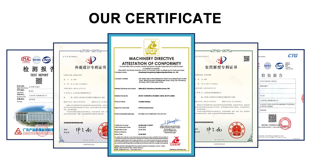 Quality Certificates